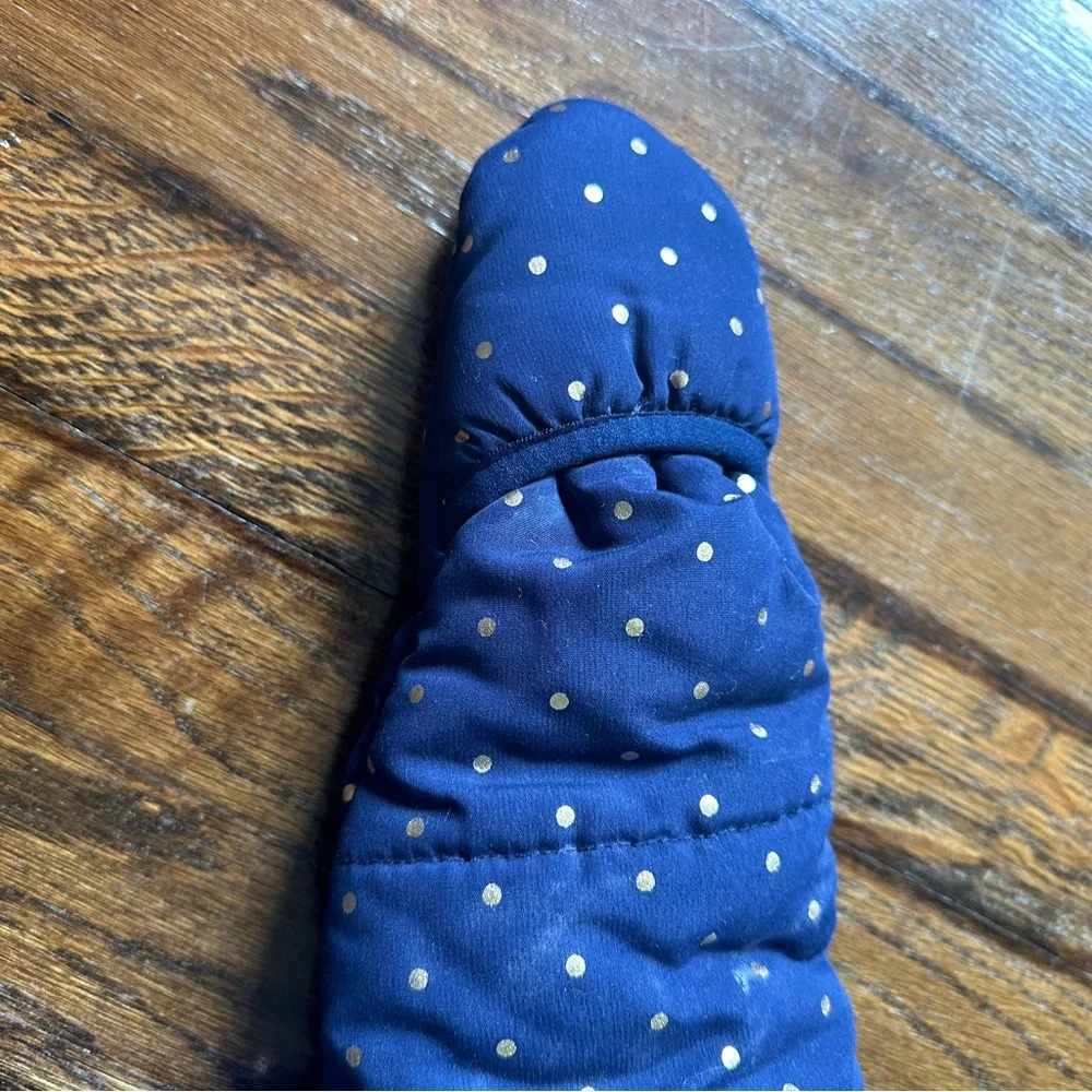 Oshkosh Toddler Navy Polka Dot One-Piece Snowsuit